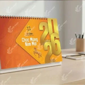 In Lịch Để Bàn Công Ty