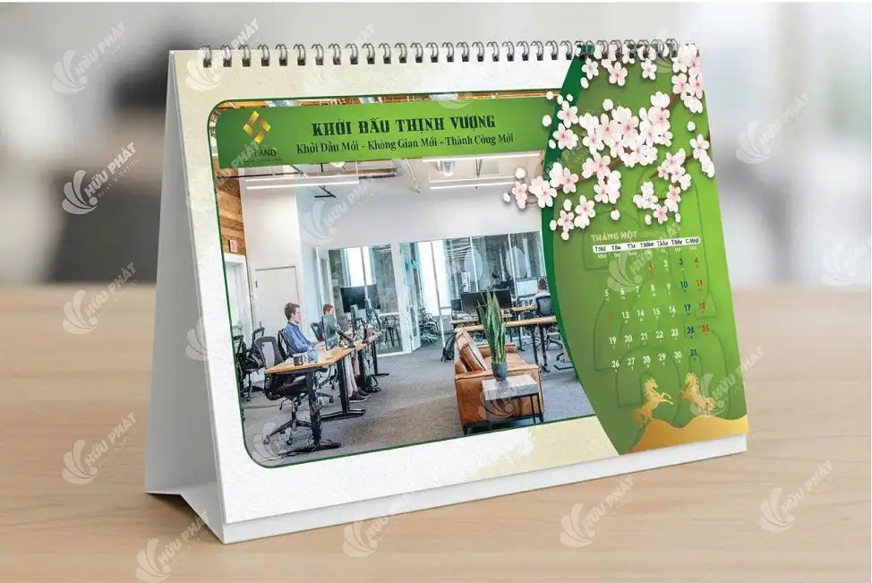 In Lịch Để Bàn