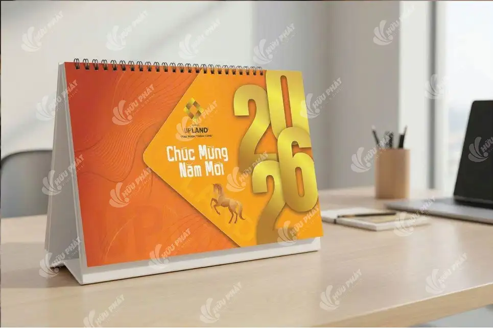 In Lịch Để Bàn Công Ty