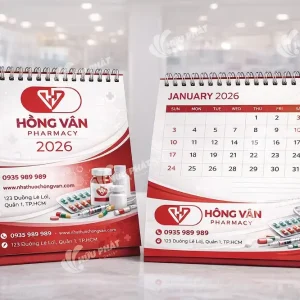 In Lịch Quảng Cáo Công Ty