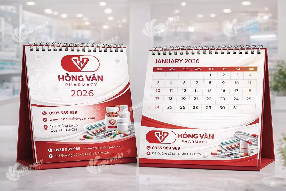 In Lịch Quảng Cáo Công Ty