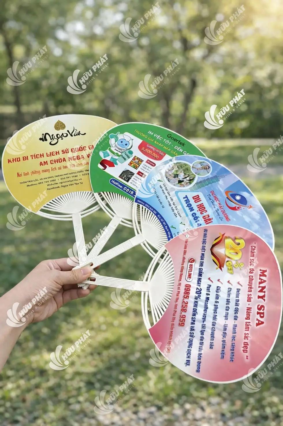 In Quạt Quảng Cáo Sự Kiện