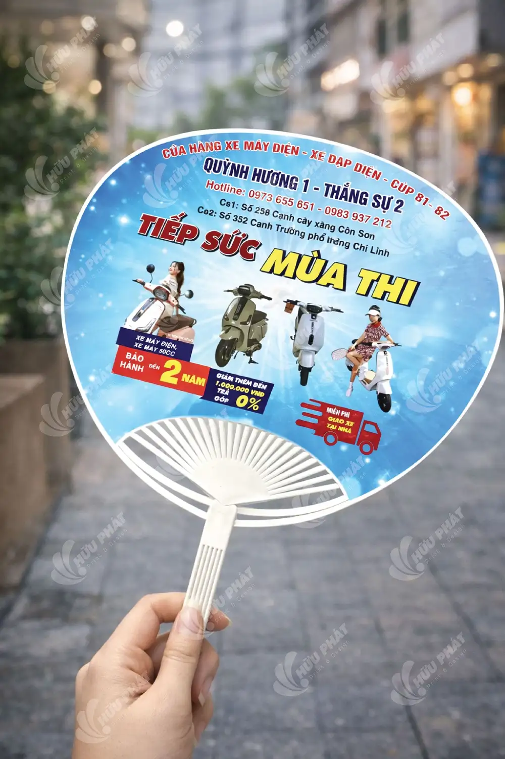 In Quạt Quảng Cáo