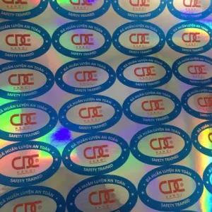 In tem nhãn decal 7 màu