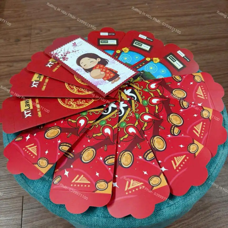 In Bao Lì Xì 12 Con Giáp